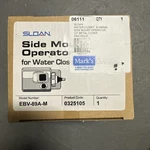 Sloan EBV89A-M-CD Side Mount Single Flush Op Infrared Sensor Bright Chrome (2). Fixed Price $399.99.