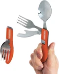 Quicksurvive 4-IN-1 Camping Utility Stainless Steel Utensil Tool. Fixed Price $12.95.