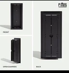 Fittes Framed Floor Vent Luxe , Minimalist Steel Hvac Air Return Register Cover. Fixed Price $59.95.
