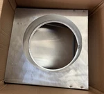 Broan-nutone Aluminum Wall Cap For 8 In. Round Duct Natural Finish. Fixed Price $65.00.