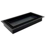 6"X12" Flush Floor Vent Luxe Solid Steel Hvac Return Register Matte Black. Fixed Price $134.99.