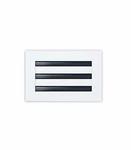 Texas Buildmart Standard Linear 3 Slot Diffuser Ac Vent Cover White Alluminum. Fixed Price $27.02.