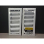 Imperial Mfg RG0133 Louvered Ceiling Register, 4"X10", White, Lot Of 2. Fixed Price $11.95.
