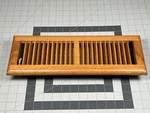 Hampton Bay 4"X14" 2-WAY Wooden Floor Register Medium Oak Finished 1002 265 219. Fixed Price $24.98.