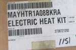 Ameristar MAYHTR1A08BKRA Electric 8KW Heater Kit For Air Conditioner Handle. Fixed Price $119.00.