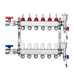 Vevor 6-BRANCH Radiant Manifold 1/2" Pex Tubing Floor Heating Set. Fixed Price $139.90.