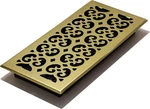 Decor Grates SPH614 Scroll Floor Register, 6-INCH By 14-INCH, Brass. Fixed Price $42.99.
