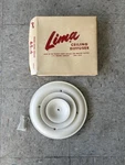 1970S Nos Vintage Lima Vent Ceiling Diffuser White 10 Round Model 65-6. Fixed Price $39.99.