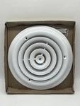 Everbilt Ceiling Diffuser 8" Round White Powder Coated Steel Paintable. Fixed Price $17.59.