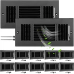 Wesiti 12 Pcs 10 X 4 Inch Ceiling Vent Covers For Home Sidewall And 3. Fixed Price $140.78.