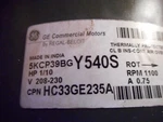 5KCP39BGY540S Carrier HC33GE235A Condenser Fan Motor 1/10 Hp 230V. Fixed Price $100.00.