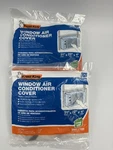 - Frost King AC4 Clear Indoor Window Air Conditioner Cover 31"W X22"T X4"D. Fixed Price $15.95.