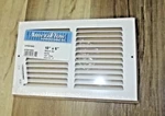 Return Air Grille, Steel, White, 6-IN. 372W10X6 T49 Nos. Fixed Price $10.04.