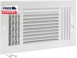 12 X 6 Inch Duct Opening Air Cover For Wall Ceiling Threeway Ventilation. Fixed Price $10.77.