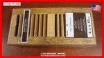 Accord Select, 4-IN X 10-IN Solid Red Oak, Floor Register. Fixed Price $27.41.