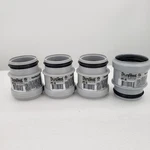 ( Qty : 4 ) Polypro Duravent 2PPS-ADL 2" Appliance Adapter Only No Clamps. Fixed Price $39.99.