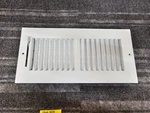 (qty 5) Truaire 102M 10X04 2-WAY Steel Wall/ceiling Register 10-IN 4-IN, White. Fixed Price $69.99.
