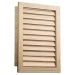 12 X 18 Wood Gable Vent Replaceable Mesh Paintable Finish Smooth Surface Ideal. Fixed Price $135.16.