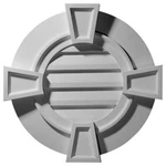 Ekena Millwork 30"X30"GABLE Polyurethane Louver Vent Round Primed Non-functional. Fixed Price $118.34.