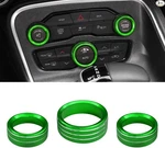 3PCS Ac Air Conditioner Switch Button Knob Cover, Car Interior De Color: Green. Fixed Price $28.99.