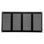 Air Vent Cover 16X8 Inch (outer Dimensions) Black Galvanized Steel Louvered G.... Fixed Price $35.96.