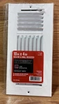 Everbilt 10IN X 4IN 3-WAY Steel Wall/ceiling Register White. Fixed Price $18.95.