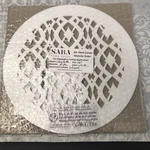 Saba Air Vent Cover Grille Acrylic Plexiglass 10" Round Charlotte White By Graff. Fixed Price $18.00.