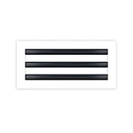Buildmart - 14X6 White Modern Ac Vent Cover Decorative Air Standard. Fixed Price $77.65.