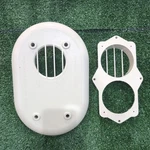 Goodman 0170K00001S Flush-mount Vent Kit, Direct, 8INHX12INW. Fixed Price $30.00.