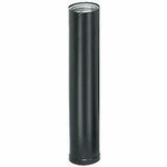 Chimney 69112 In. X 48 Dura-vent Dvl Double-wall Black Pipe. Fixed Price $98.99.