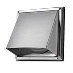 5-INCH External Extractor Wall Vent Cushioned Non Return Flap 125MM. Fixed Price $36.96.