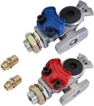 Kootans 1 Pair Service Emergency Gladhands With Valve Switch Die Cast Aluminu.... Fixed Price $74.99.