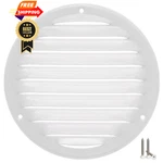 Lirast Round Vent Cover For Wall And Ceiling - White Soffit 5",. Fixed Price $21.99.