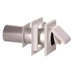 No Pest Wall Air Vent Cover Exhaust Dryer 4 In. J Block Wide-mount Dual Door. Fixed Price $21.74.