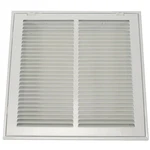 Ceiling/wall Filtered Return Air GRILLE,12 X12 Opening, White, Steel,. Fixed Price $31.20.