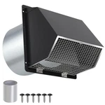 Jyincped 7 Inch Wall Vent Galvanized Steel Hooded Damper Screen Exhaust. Fixed Price $89.99.