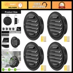 Pcs 4" Stainless Steel Louvered Soffit Vent Covers With Fly Screen Mesh - Hvac. Fixed Price $46.99.