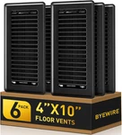 Register 4X10, Vent Covers For Home Floor, Sidewall, Heavy Duty Stee. Fixed Price $41.16.