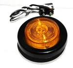 Incandescent Marker Light Kit Flat Amber Lens With Grommet Pigtail GG#80720. Fixed Price $12.59.
