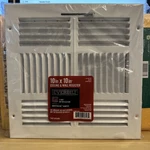Everbilt 10 In. X 4-WAY Steel Wall/ceiling Register, White, #402999 Nip. Fixed Price $27.99.