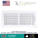 Ez-flo 61613 Air Cover 14 X Inch Wall Or Ceiling Two-way Ventilation. Fixed Price $18.99.