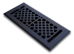 Madelyn Carter 4 X 10 Cast Iron Vintage Industrial Vent Cover Black Overall .... Fixed Price $63.73.