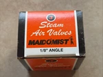 Maid-o-mist Steam Air Valves #5 1/8 Angle Vent. Fixed Price $19.95.