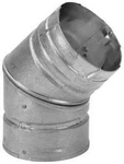 Duravent 3PVL-E45S 3" Pellet Degree Swivel Elbow Pack Of 1. Fixed Price $83.99.