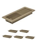 Vevor Floor Registers 4 X 10 Inch 6-PACK Iron Vents For Hvac Grilles. Fixed Price $37.90.