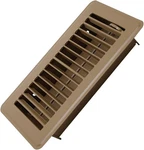 Howeall 4" X 8" Floor Register - Heavy Duty Steel Walkable Vents Easy Ad. Fixed Price $15.85.