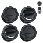 Tqponly Dashboard Heater Air Duct Vent Louvre (4 Pcs) Pcs, All Black. Fixed Price $55.99.