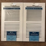Lot Of Accord Sidewall/ceiling Register 12" X 6" White Aluminum 2-WAY #64359. Fixed Price $19.99.