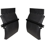Bst Bssp Poly Quarter Fenders For Semi Trucks Black 24"X24",. Fixed Price $107.14.