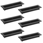 Sumnacon Floor Register Metal Vents Pack Covers 2 X 10 Inch 6. Fixed Price $50.98.
